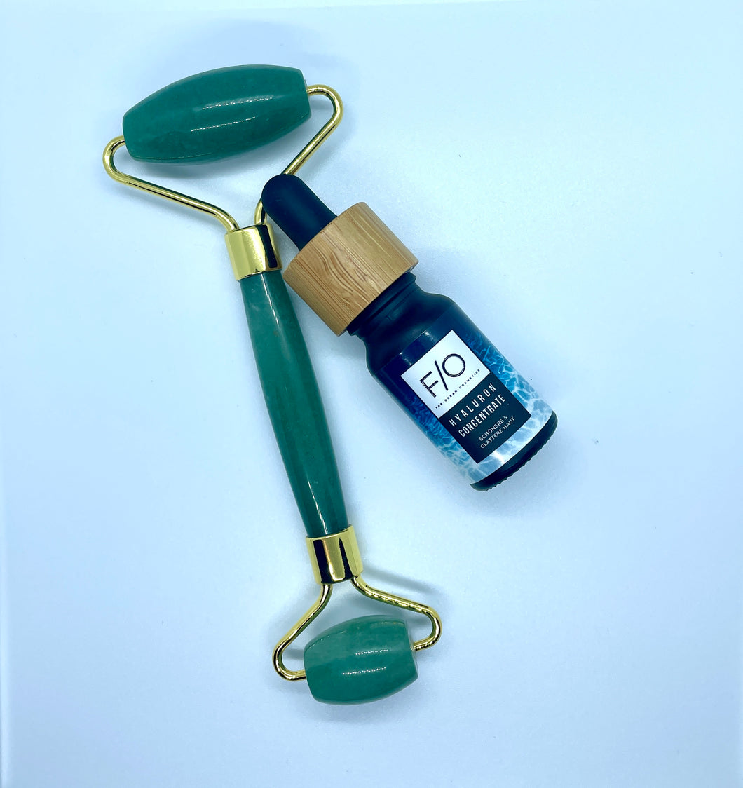 Anti-Aging Set (Hyaluron Concentrate & Jade Roller)